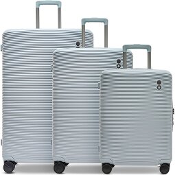 Echolac Ultima 4 roues Set de valises 3 pièces avec soufflet d'extension  Modéle 4