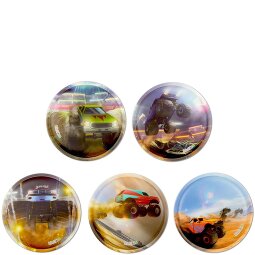 Ergobag Kit Klettie 5 pcs.  Modéle 3