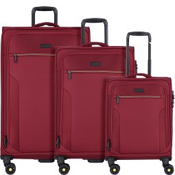 d&n Travel Line 9704 4 roulettes Set de valises 3 pièces avec soufflet d'extension  Modéle 3