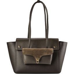 Coccinelle Double Beat Sac à bandoulière Cuir véritable 33 cm  Modéle 1