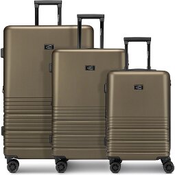 camel active Hanoi 4 roues Set de valises 3 pièces avec soufflet d'extension  Modéle 4