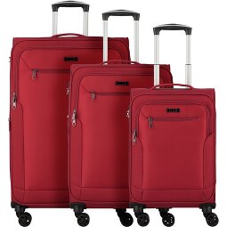 d&n Travel Line 6804 Set de valises à 4 roulettes 3pcs.  Modéle 1