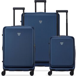 Roncato Florence 4 roulettes Set de valises 3 pièces avec soufflet d'extension  Modéle 3