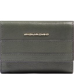 Piquadro Patricia Porte-monnaie Protection RFID Cuir véritable 9 cm  Modéle 2
