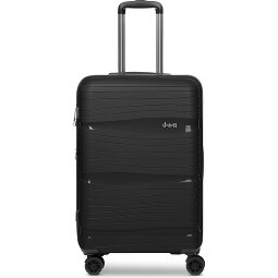 d&n Travel Line 4300-Plus 4 roulettes Trolley M 65 cm avec soufflet d'extension  Modéle 1