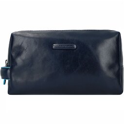 Piquadro Blue Square Trousse de toilette Cuir véritable 25 cm  Modéle 3