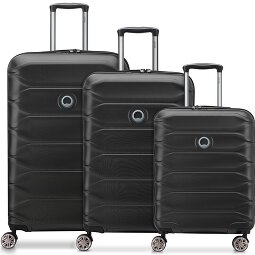 Delsey Paris Meteor 4 roulettes Set de valises 3 pièces avec soufflet d'extension  Modéle 1