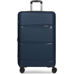 d&n Travel Line 4300-Plus 4 roulettes Trolley L 76 cm avec soufflet d'extension  Modéle 2