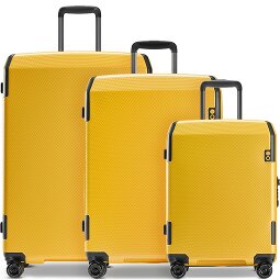 Echolac Logic Pro 4 roulettes Set de valises 3 pièces avec soufflet d'extension  Modéle 4