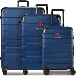 Tonino Lamborghini Milano Valise cabine 3-SET avec soufflet extensible et Valise XL  Modéle 2