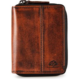 Greenburry Destressed Porte-monnaie Protection RFID Cuir 10.5 cm  Modéle 4