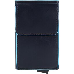 Piquadro Blue Square Porte-cartes de crédit en cuir 6 cm  Modéle 2