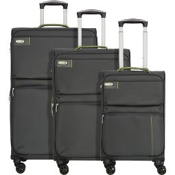 d&n Travel Line 6704 Set de valises à 4 roulettes 3 pcs.  Modéle 2