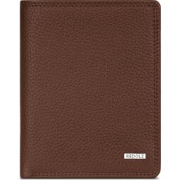 Redolz Leather Essentials HF Porte-monnaie en cuir RFID 9,5 cm dépliable  Modéle 3