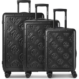 Roberto Cavalli Florence 4 roues Set de valises 3 pièces avec soufflet d'extension  Modéle 1