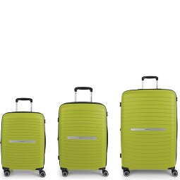 Gabol Shinyuu 4 roulettes Set de valises 3 pièces avec soufflet d'extension  Modéle 2