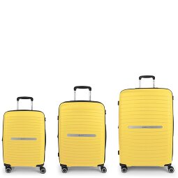 Gabol Shinyuu 4 roulettes Set de valises 3 pièces avec soufflet d'extension  Modéle 1