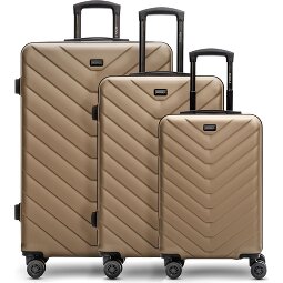 Redolz Essentials 07 3-SET 4 roulettes Set de valises 3 pièces  Modéle 2