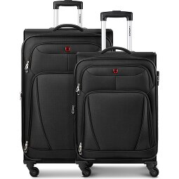 Wenger Beaumont 4 roulettes Set de valises 2 pièces avec soufflet d'extension  Modéle 1