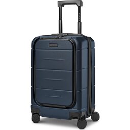 Police London 4 roues Valise cabine 55 cm Compartiment ordinateur avec soufflet d'extension  Modéle 2