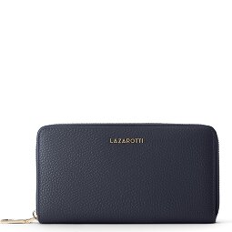 Lazarotti Bologna Leather XL Porte-monnaie zip-around en cuir 19 cm  Modéle 7