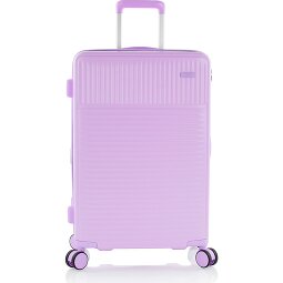 Heys Pastel 4 roulettes Trolley M 66 cm avec soufflet d'extension  Modéle 1