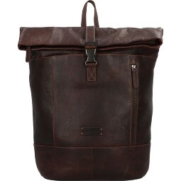 Jack Kinsky Porto Daypack Cuir 43 cm Compartiment pour ordinateur portable  Modéle 2