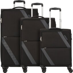 American Tourister Star Max 4 roulettes Set de valises 3 pièces avec soufflet d'extension  Modéle 1
