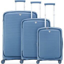 Roncato Arcade DLX 4 roulettes Set de valises 3 pièces avec soufflet d'extension  Modéle 1