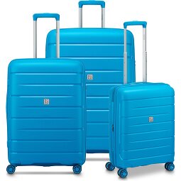 MODO by Roncato Starlight 3.0 4 roulettes Set de valises 3 pièces avec soufflet d'extension  Modéle 6
