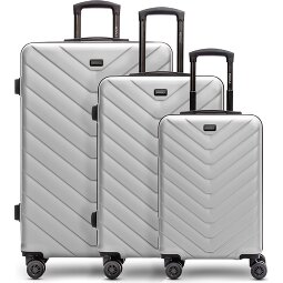 Redolz Essentials 07 3-SET 4 roulettes Set de valises 3 pièces  Modéle 5