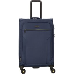d&n Travel Line 9704 4 roulettes Trolley M 68 cm avec soufflet d'extension  Modéle 2