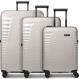 Farmhood Eco Edition 4 roues Set de valises 3 pièces avec soufflet d'extension  Modéle 1