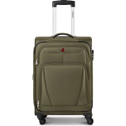 Wenger Beaumont 4 roulettes Trolley M 67 cm avec soufflet d'extension  Modéle 3