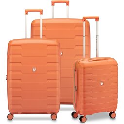 Roncato Skyline 2.0 4 roulettes Set de valises 3 pièces avec soufflet d'extension  Modéle 9