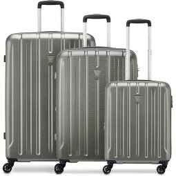 Roncato Kinetic 2.0 4 roulettes Set de valises 3 pièces avec soufflet d'extension  Modéle 2