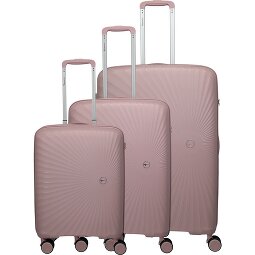 Travelite Tamaris x  Voyaage 4 roulettes Set de valises 3 pièces avec soufflet d'extension  Modéle 2