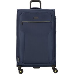 d&n Travel Line 9704 4 roulettes Trolley L 78 cm avec soufflet d'extension  Modéle 1