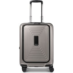 Redolz Essentials 14 4 roulettes Trolley de cabine S 55 cm Compartiment pour ordinateur portable avec soufflet d'extension  Modéle 3
