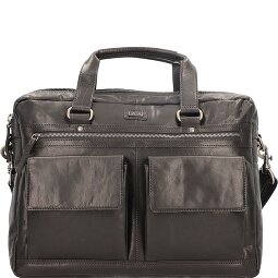 Spikes & Sparrow Porte-documents en cuir 41 cm compartiment pour ordinateur portable  Modéle 1