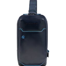 Piquadro Blue Square Cuir véritable 25 cm  Modéle 3