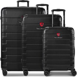 Tonino Lamborghini Milano Valise cabine 3-SET avec soufflet extensible et Valise XL  Modéle 1