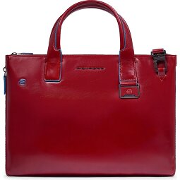Piquadro Blue Square Sac de shopper Cuir 38 cm Compartiment pour ordinateur portable avec soufflet d'extension  Modéle 4