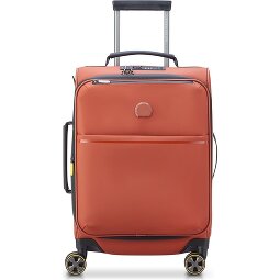 Delsey Paris Turenne Soft 4 roulettes Trolley de cabine 55 cm avec soufflet d'extension  Modéle 1