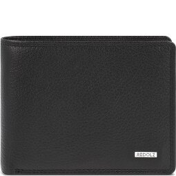 Redolz Leather Essentials QF Porte-monnaie RFID en cuir 12 cm dépliable  Modéle 2