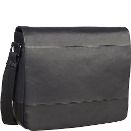 Leonhard Heyden Hamburg Messenger en cuir, 38 cm, compartiment pour ordinateur portable  Modéle 2