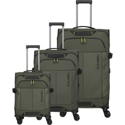 Travelite Briize 4 roulettes Set de valises 3 pièces avec soufflet d'extension  Modéle 2