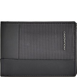 Piquadro Sync Porte-monnaie Protection RFID Cuir véritable 12.5 cm  Modéle 1