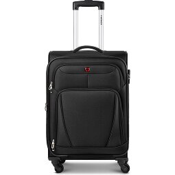 Wenger Beaumont 4 roulettes Trolley M 67 cm avec soufflet d'extension  Modéle 1