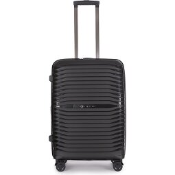 Stratic Bright+ 4 roues valise cabine M 66 cm avec soufflet d'extension  Modéle 1
